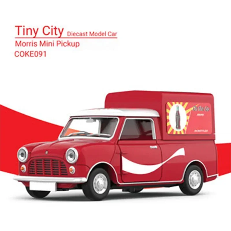 (Pre-order) Tiny 1:50 Morris Mini Pickup / Austin Mini Countryman Red Diecast Model Car