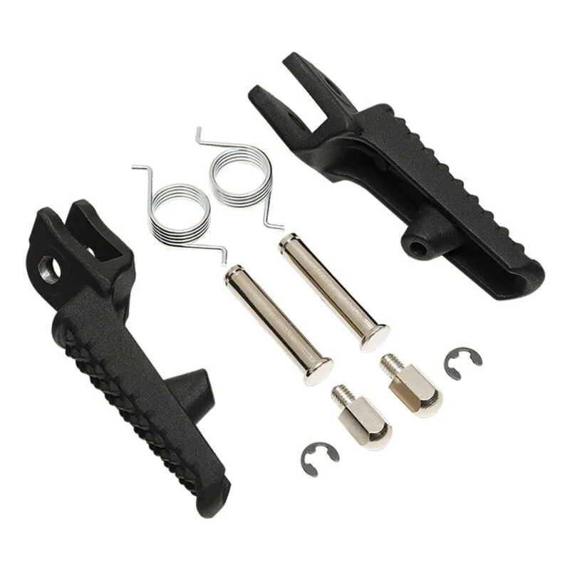 

8mm Bore Front Foot Pegs 2 Sets For Honda CBR600RR F5 CBR1000RR 2003-2023 Direct Replacement Kit