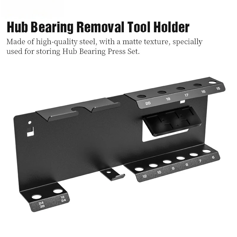 

Bike Hub Bearing Removal Tool Holder Bike Hub Tower Base Removal Tool Display Stand Bike Hub Bearing Repair Tool Holder