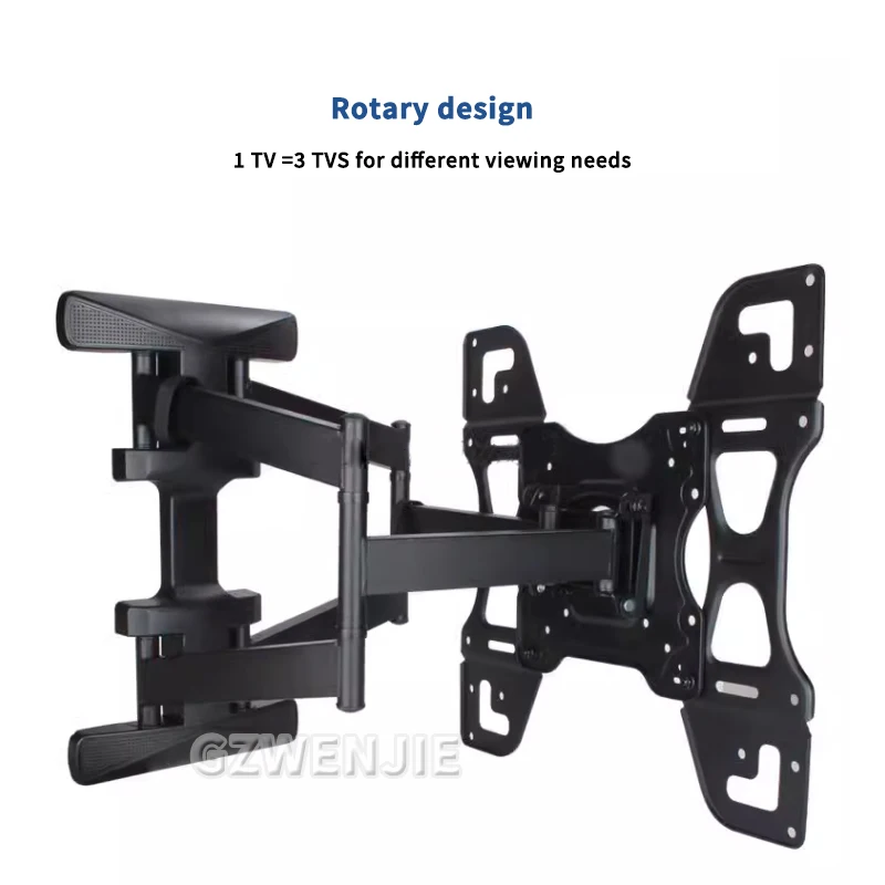 TV Monitor Wall Mount Bracket Adjustable TV Screen Bracket Retractable TV Screen Holder For 32- Inches TV Floating Tv Stand