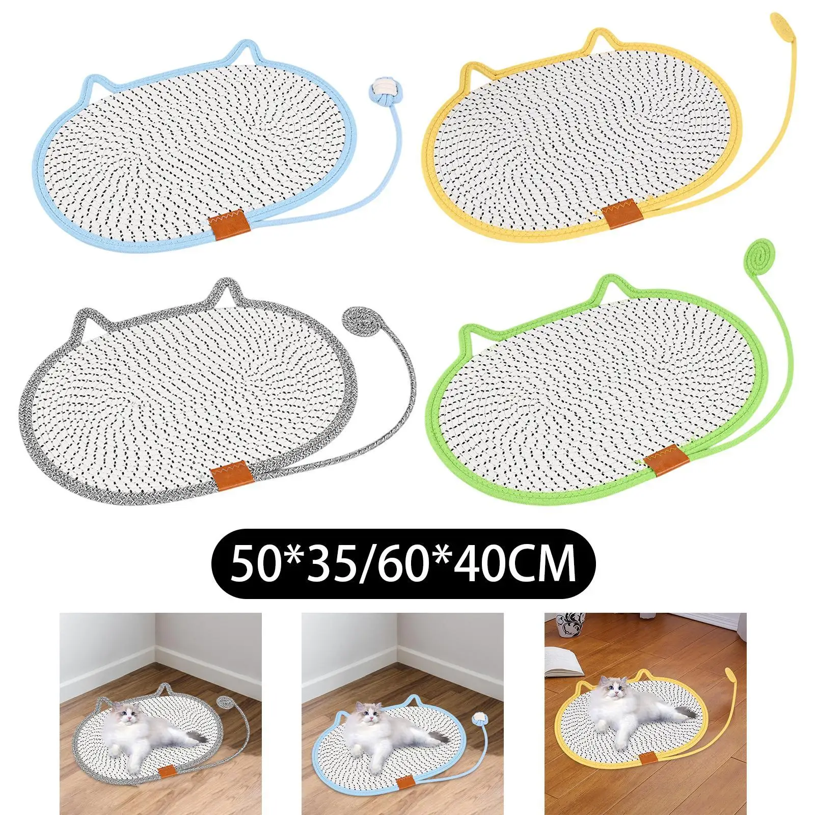 Cat Scratcher Mat Furniture Protector Cat Scratching Pad Rug