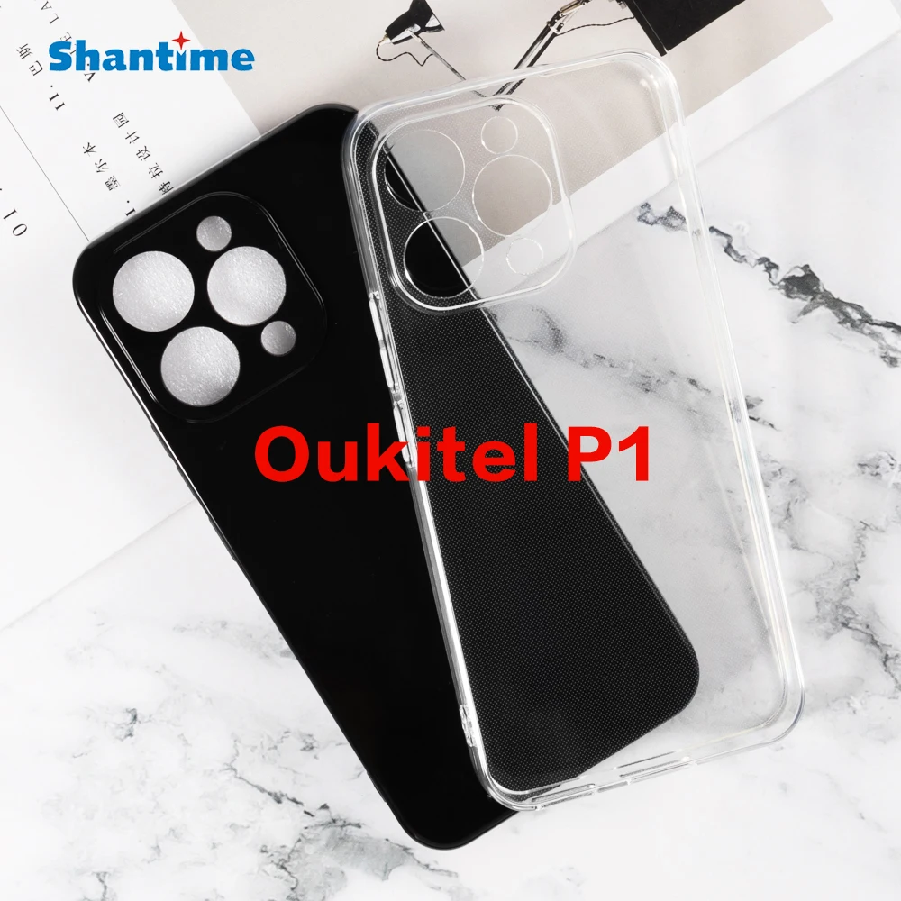 For Oukitel P1 Gel Pudding Silicone Phone Protective Back Shell For Oukitel P1 Soft TPU Case