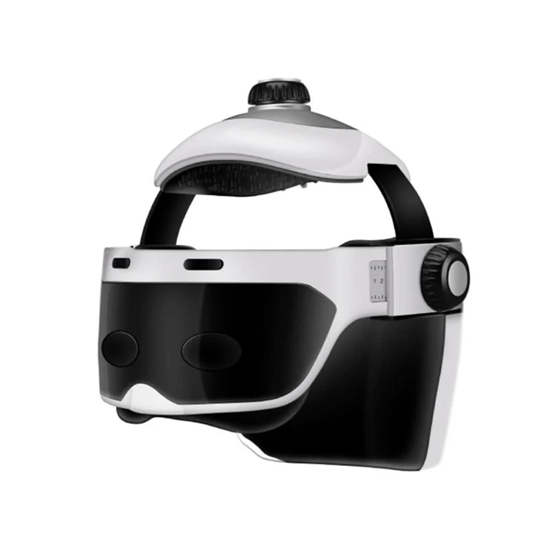 

Rechargeable Electric Head Massager Wireless Head Eye Massage Helmet Human Scalp Massage for Relieving Head Muscle Pain