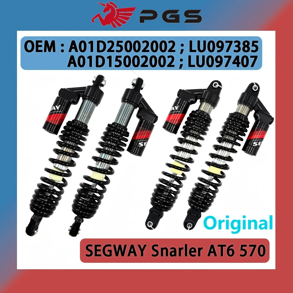 Original 4Pcs Shock Absorber For SEGWAY Snarler AT6 S T3b /AT6 L T3b/ AT6 S E5 / AT6 L ATV A01D15002002 A01D25002002 LU097407