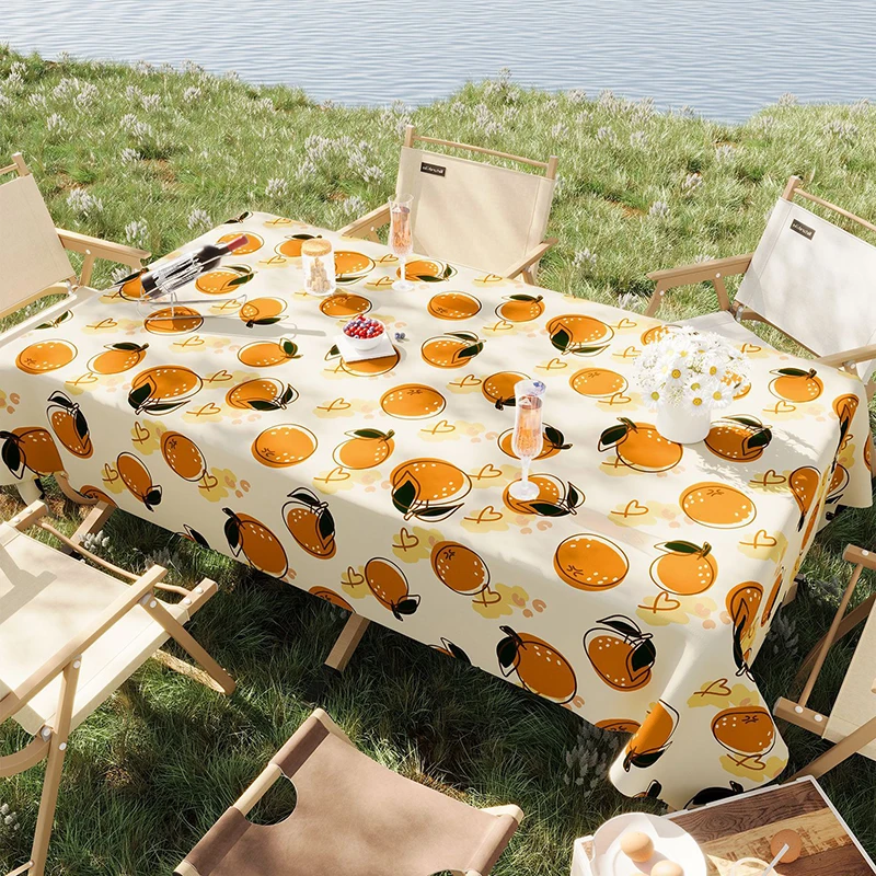 Home Textiles Today News - Toalha de mesa impermeável para acampamento