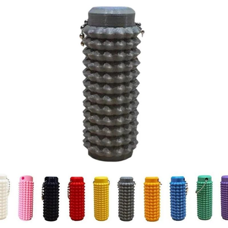 1 Piece Spiky Grippie Stim Keychain Venting Key Pendant For Anxiety Relief Positive Novelty Little Ouchies Pocket Mini Toy