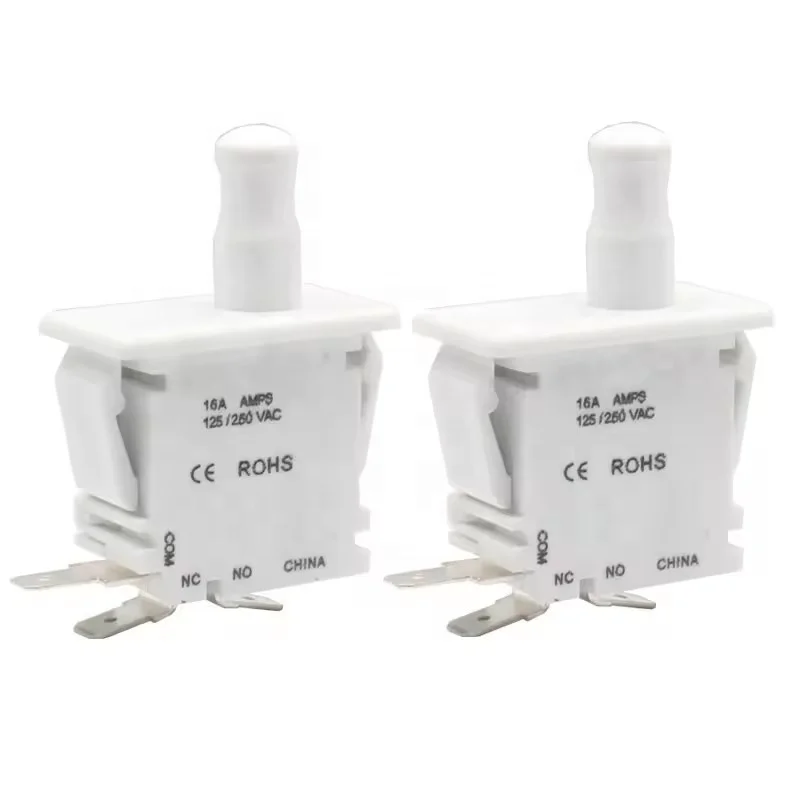 Cherry Push Button 16A Pul-Push 3PIN Door Switch Pull Out to Cheat Function Door Switch