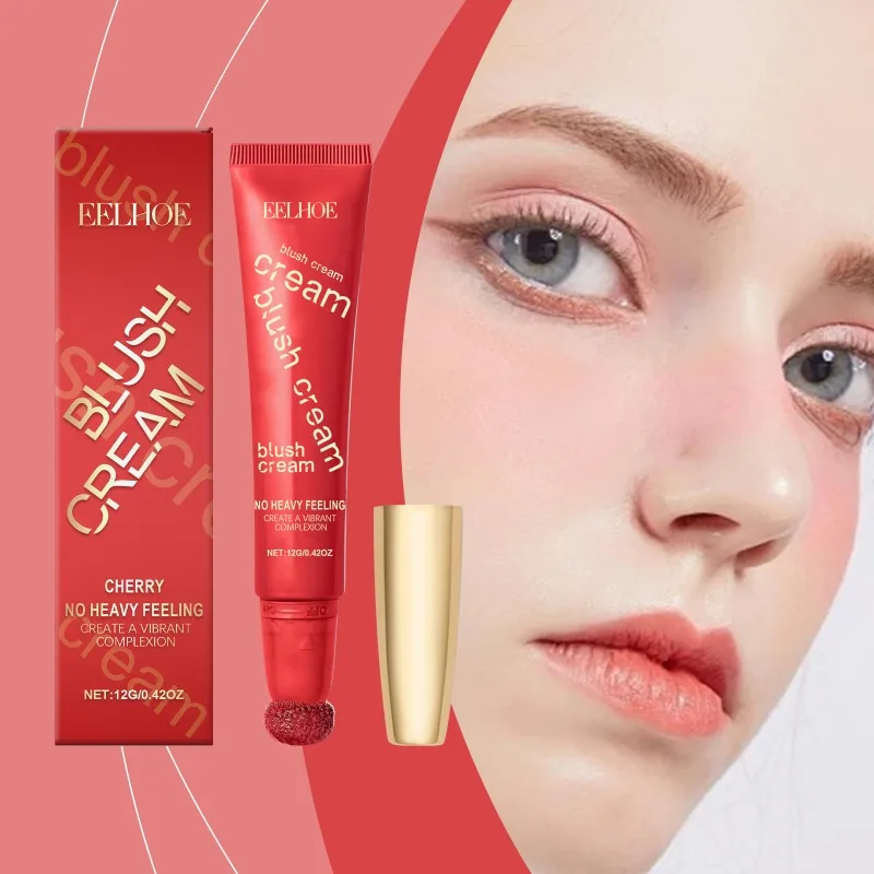 

Блестящие румяна-крем для улучшения естественного сияния щек