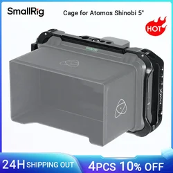 SmallRig AtomX 5 Inches Camera Cage for Shinobi Form-fitting Cage With Cable Clamp with NATO Rails ARRI Locating Holes 2305