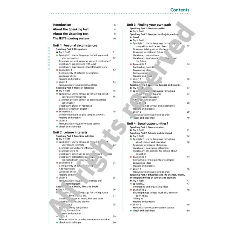 IELTS Advantage Speaking And Listening Skills  A Stepbystep Guide To A High IELTS Speaking And Listening Score Book