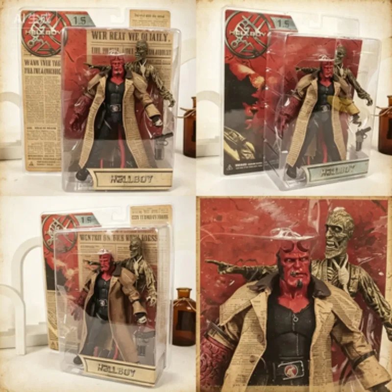 

MEZCO Hellboy Movable Action Figure Collectible Doll Birthday Gift Available Now