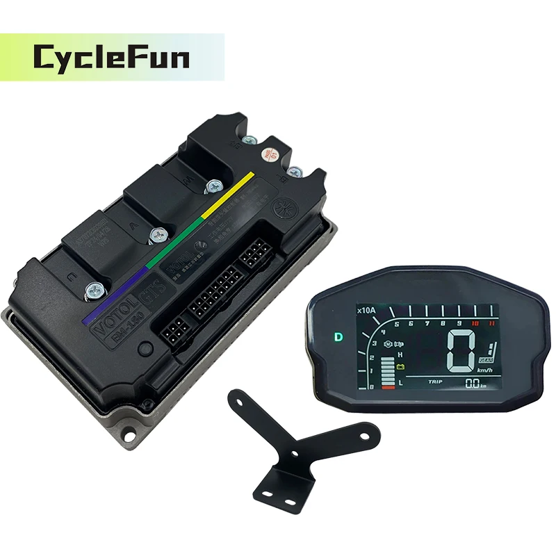 

Бесщеточный контроллер Холла Votol EM180 GTS, повышение 250 А с дисплеем DKD для двигателя QS 138 3–4 кВт со средним приводом