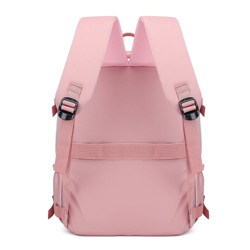 180 °   Open Cabin Backpack, Airline Approved Carry on Nylon Bag with Shoe Compartment for Flight, Business & Weekend Trips