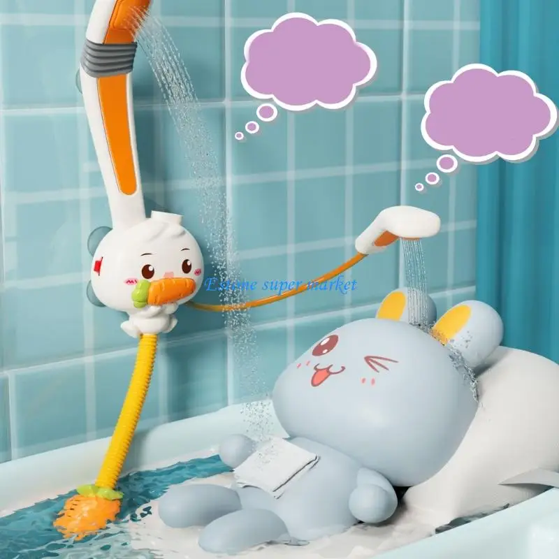 090B Multifunctional Water Sprinkler Shower Head Toy For Bathtub Play Simple Operations Safe For Toddlers