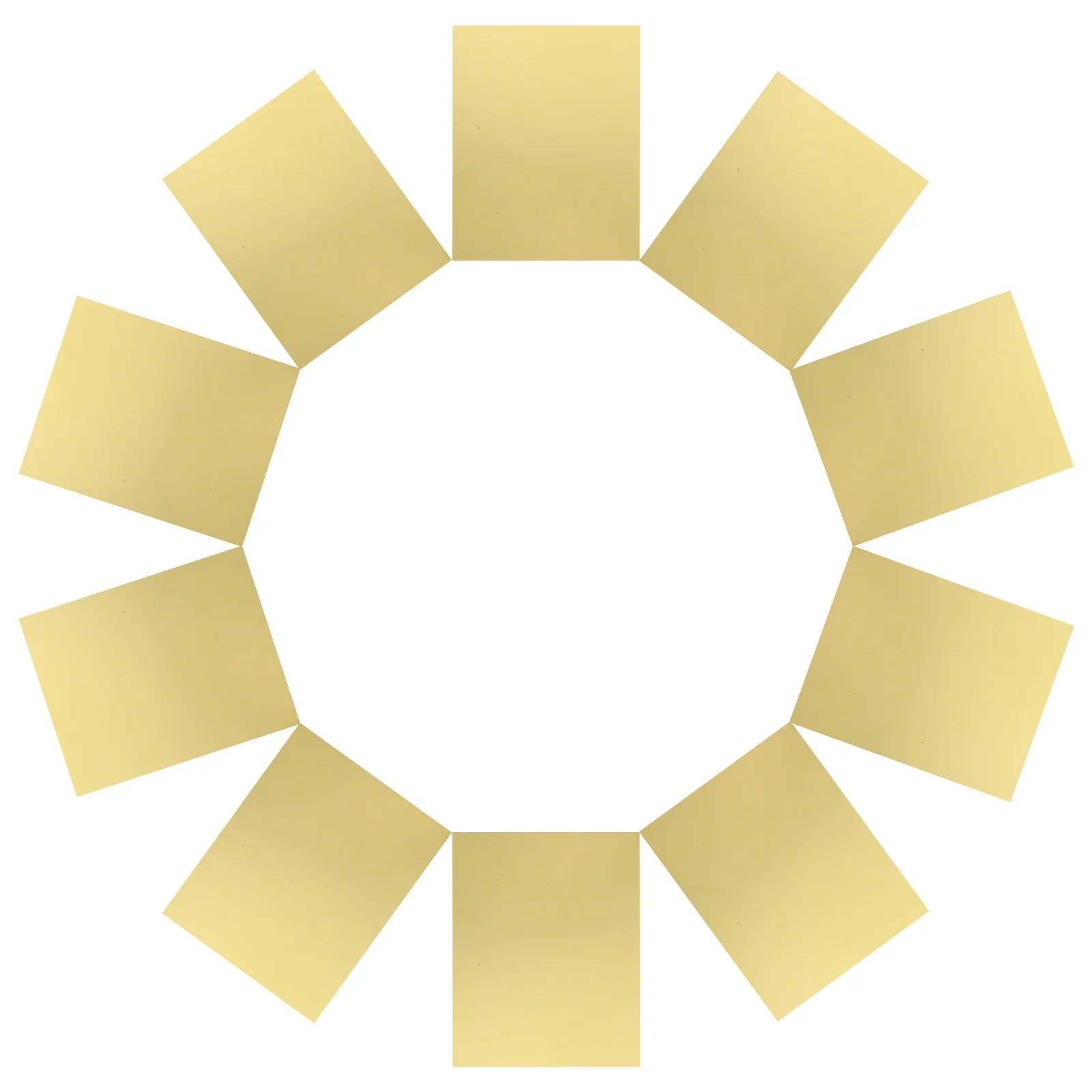 10 قطعة ورق الحرف الذهبي A4 لمسة نهائية معدنية شديدة التحمل لبطاقات المعايدة اليدوية الإشارات المرجعية العلامات مشاريع اوريغامي رقائق لامعة