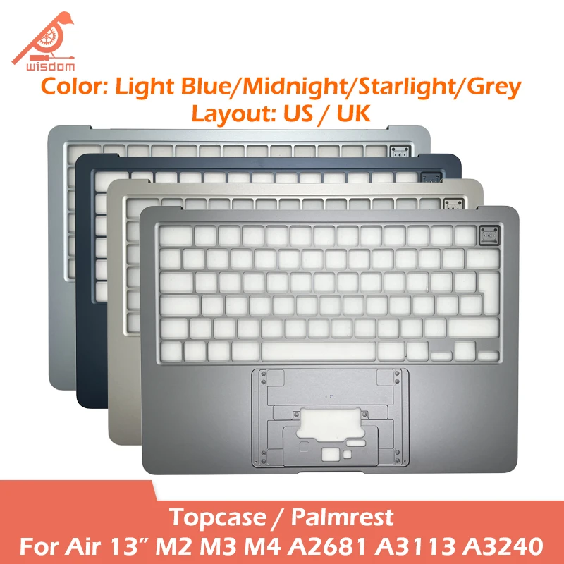 New A2681 A3113 A3240 Topcase Palmrest For Macbook Air 13