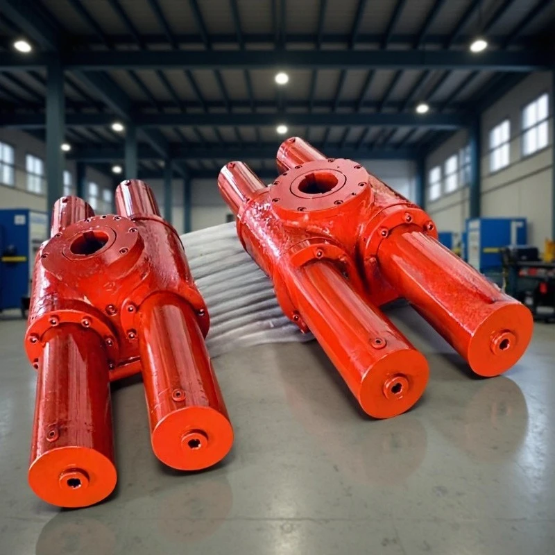 Swing cylinder, rack and pinion swing cylinder, rack swing hydraulic cylinder