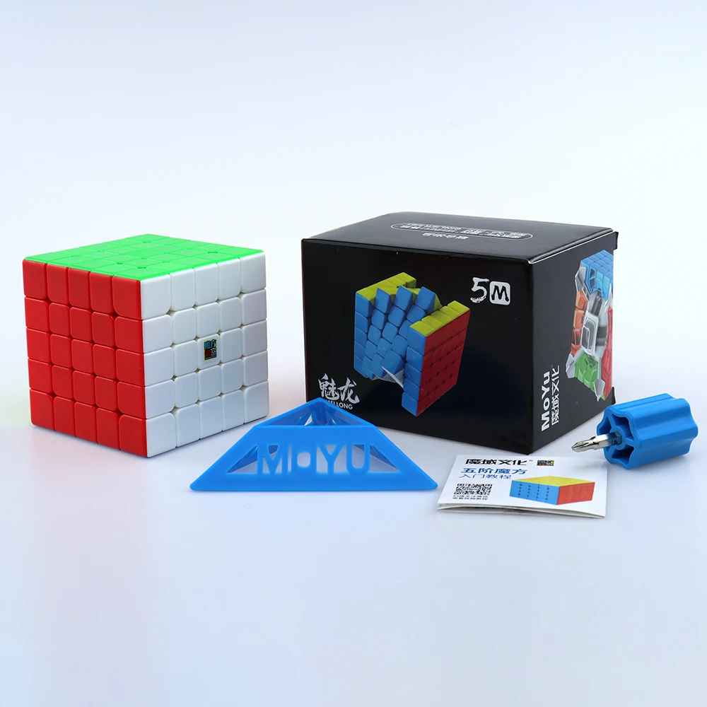 MoYu Meilong Magnetic 2x2 3x3 4x4 5x5 Magic Speed Cube Meilong 2M 3M 4M 5M Pyraminx M Fidget Toys Stress Reliever Toy