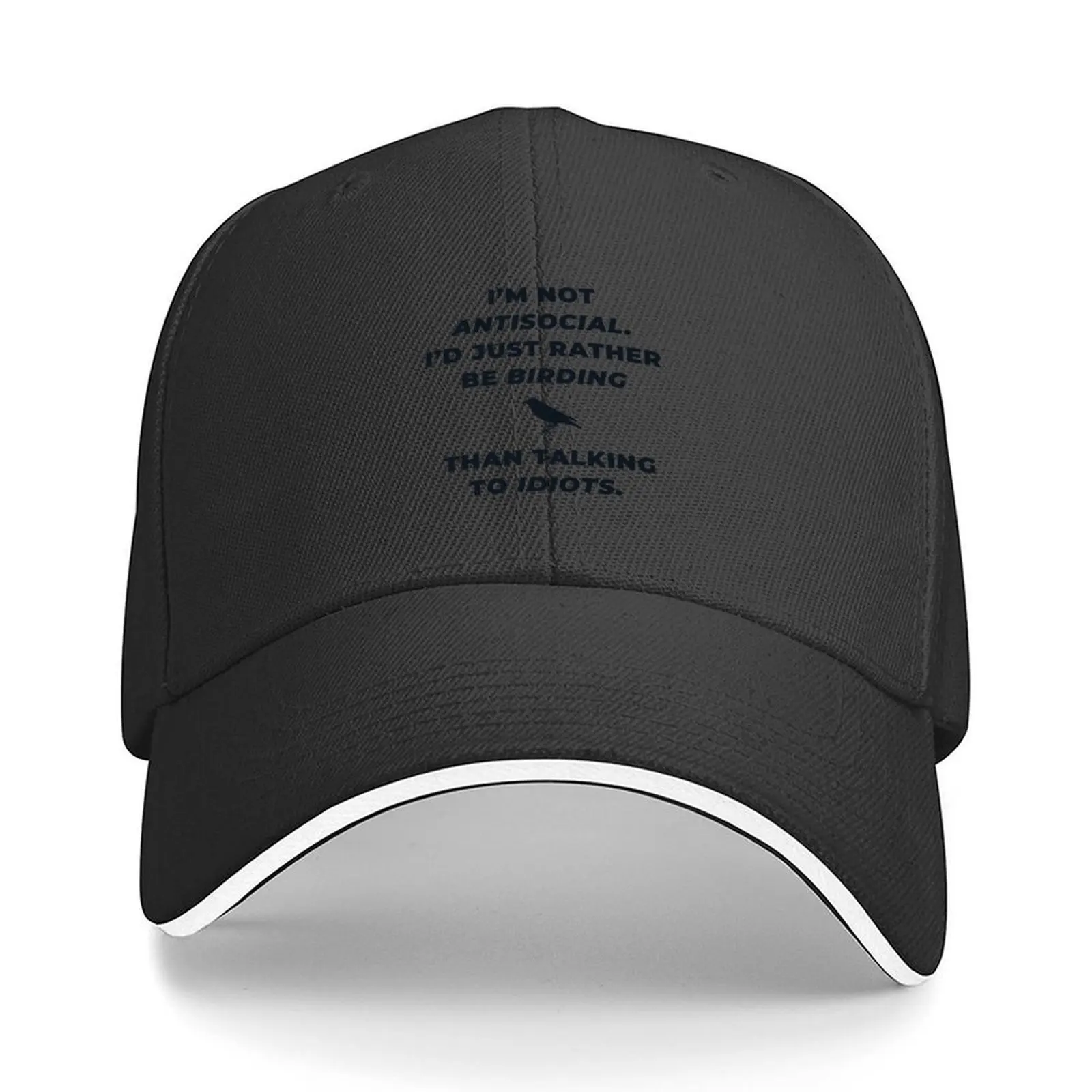 

I’d rather be birding funny gift for birders Baseball Cap Golf Hat birthday sun caps Hats Woman Men's