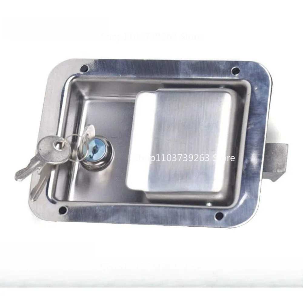 

Замок для ящика для инструментов из нержавеющей стали, встроенный панельный замок, дверной замок для автомобильного отделения, промышленный распределительный ящик, инженерный автомобильный замок