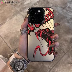 Cool Behuizing Voor Honor 200 Pro 200 Lite 9XX60 Pro X60i X40i Cover Luxe Snake Zilver Hard schokbestendig Telefoon Case