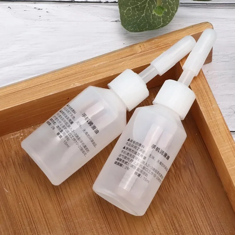 2Pcs15ml Dental Handpiece Lubricant Lube Oil Environmental Oil High/Low Speed Phone Accessories Prevent Rust Flexibility Nurse