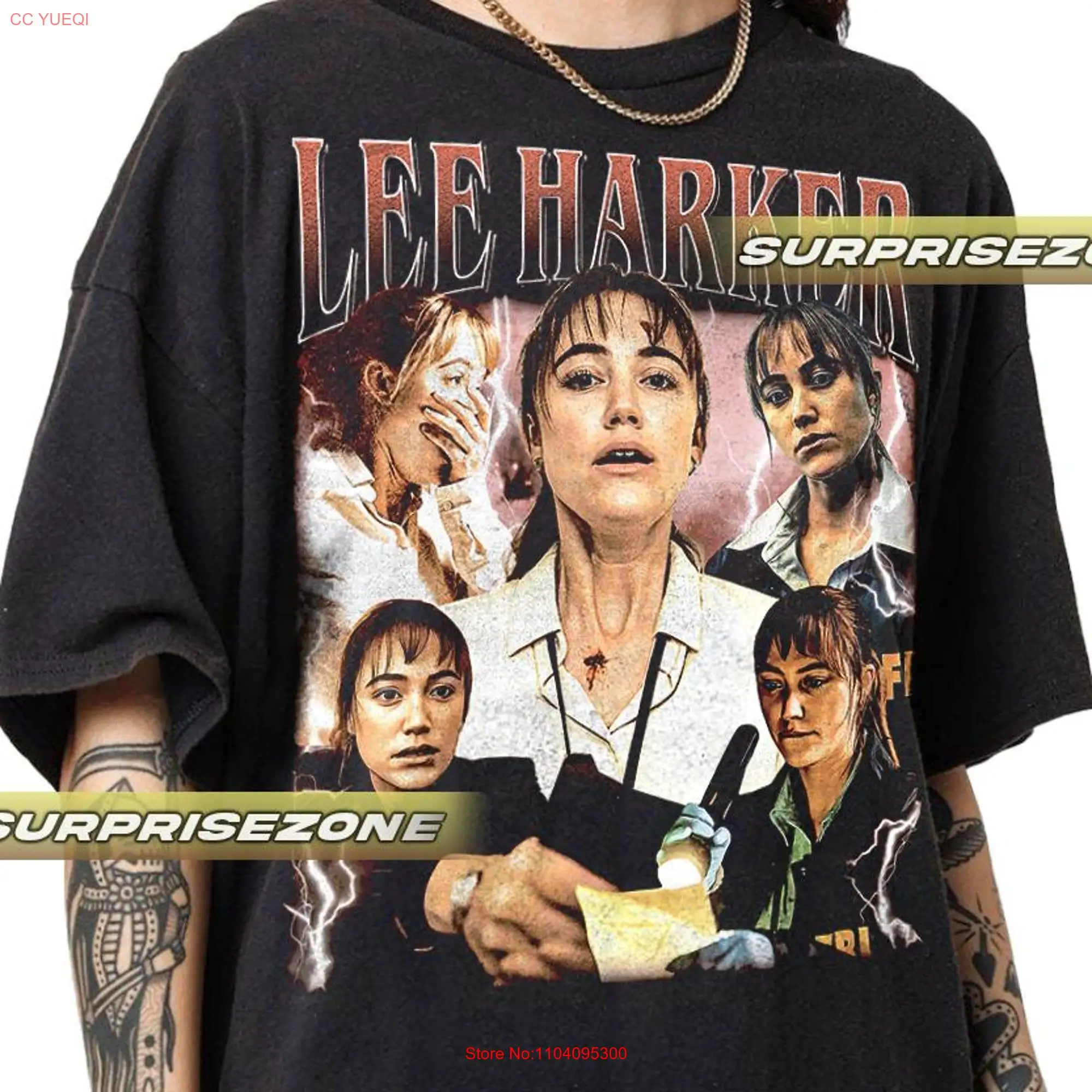 Lee Harker Longlegs Softstyle Vintage T Shirt For Woman and Man long or short sleeves