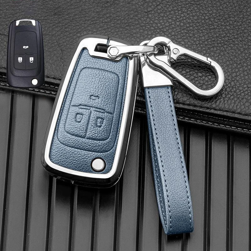 

Zinc Alloy Car Key Case Fob For Chevrolet Cruze Trax Lova Malibu Buick Opel Astra Corsa ADAM S Antara Meriva Zafira Insignia GTC