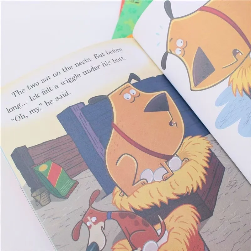 7 Volumes of Fat Dog and Thin Dog High-quality Version Volume Friend Kami Children English Books for Kid Bedtime Reading