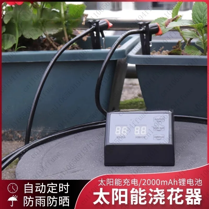 

Solar-powered Automatic Watering Device, Automatic Watering System, Smart Drip Irrigation System for Busy Households