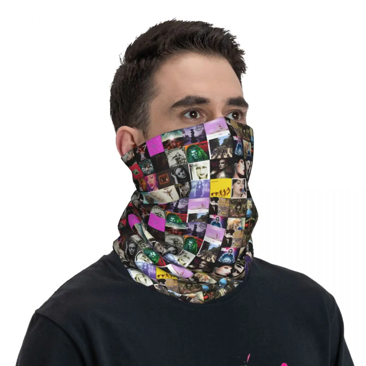 مخصص Msi Mindless روك الذاتي الاستثناف باندانا الرقبة الجراب للمشي الدراجات النساء الرجال التفاف وشاح الكهربائية بالاكلافا دفئا #6