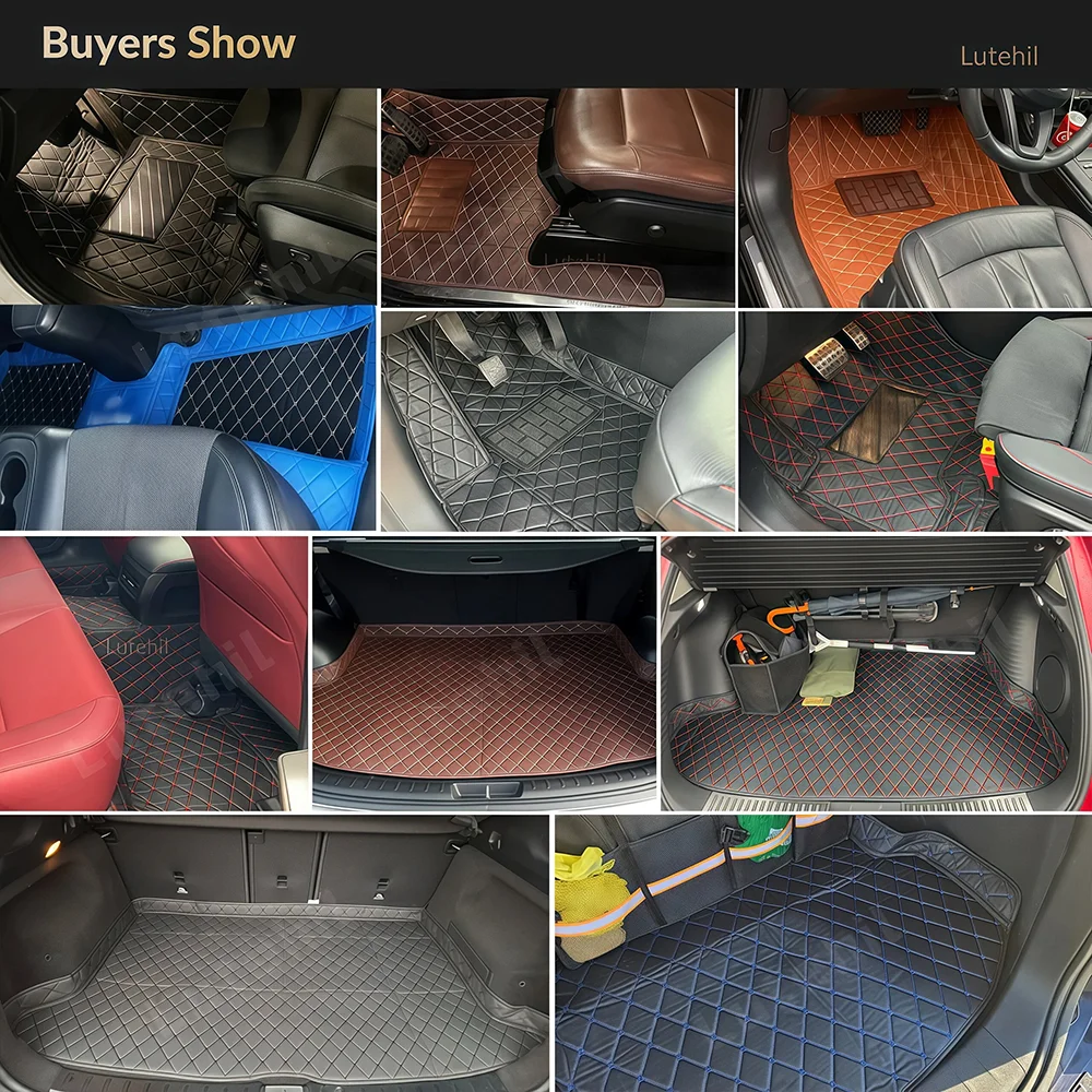 Car floor mats for BMW 5 Series G30 525i 530i 540i 2018 2019 2020 2021 2022 Car Trunk Mat accessories