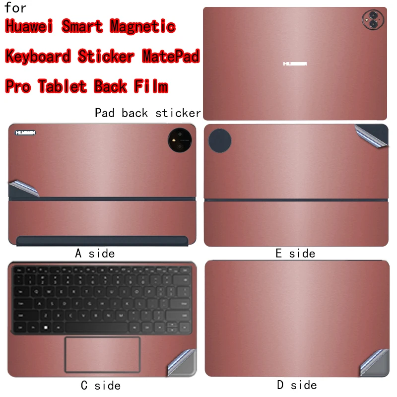 

For Huawei MatePad Pro Smart Magnetic Keyboard Skin facial mask MatePad Pro/Air 13.2 12 11.5-inch Protective Film Vinyl Mask