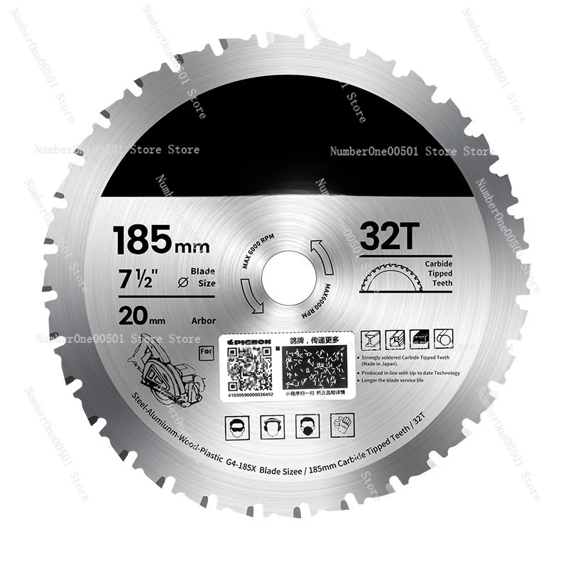

Dustless Cutting Disc G4 185 For Angle Grinder Stainless Steel Metal Iron Sheet Cutting Blade