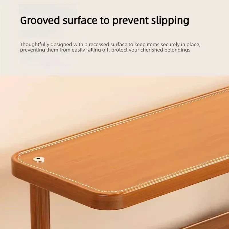Desktop Storage Rack  2-Tier Dining Table Water Coffee Cup Tea Set Table Small Cup Rack Figure Cosmetics Perfume Display Rack