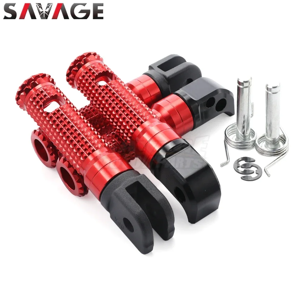 MT07 MT09 Front Rear Foot Pegs Adapters For YAMAHA MT10 FZ1 FZ6 Tracer 900GT 700GT XSR900 XSR700 Motorcycle Footrest Pedals