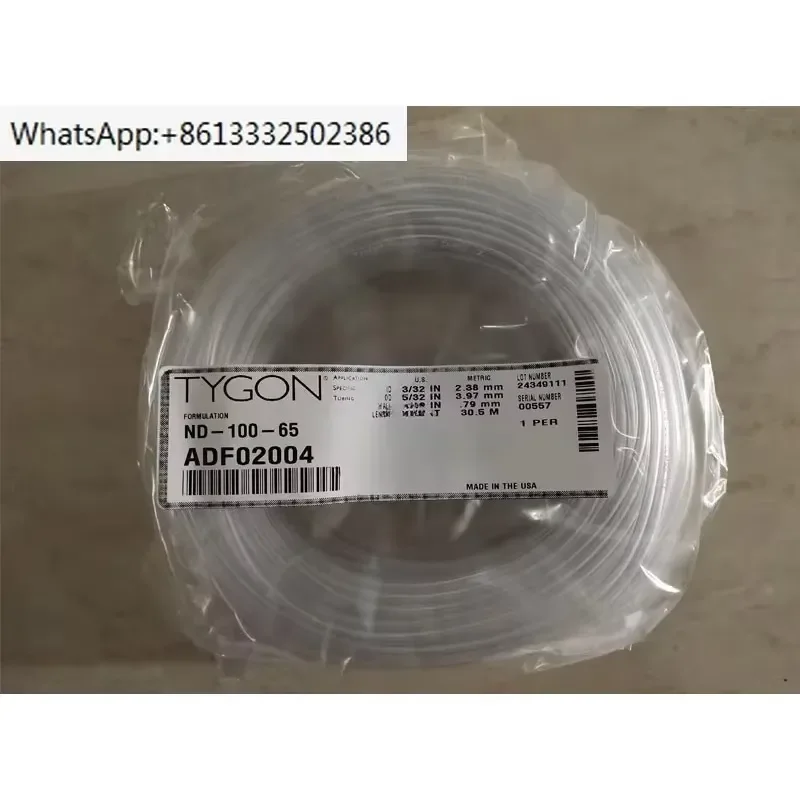 1pcs 5m Original Liquid Pipeline Tube for Biochemical Blood Cell Analyzer ADF02004 ND-100-65 Compatible Replacement Part
