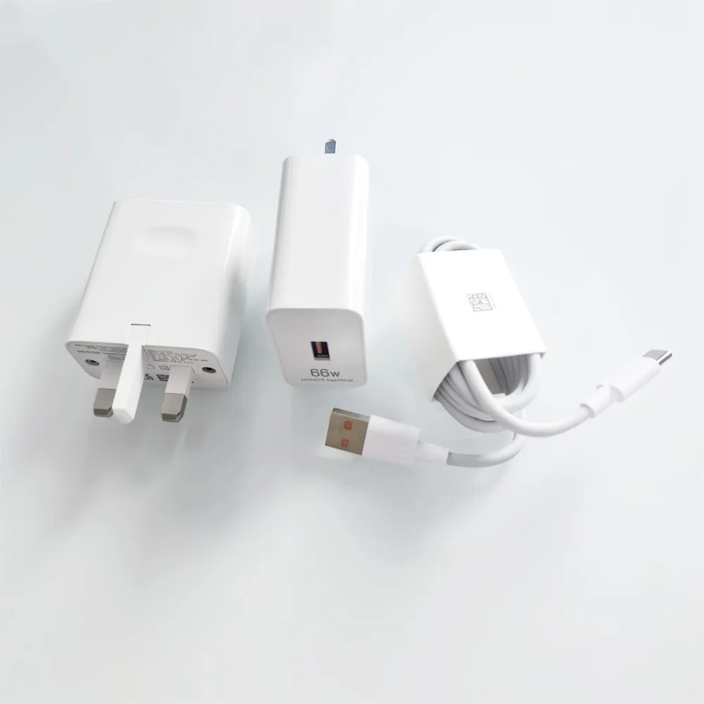 

Honor 66W UK Super Fast Charger For Magic 8 7 6 Lite VS V2 3 4 5 X60 100 90 80 70 60 Pro SE 1/1.5/2 M 6A Type C Charging Cable