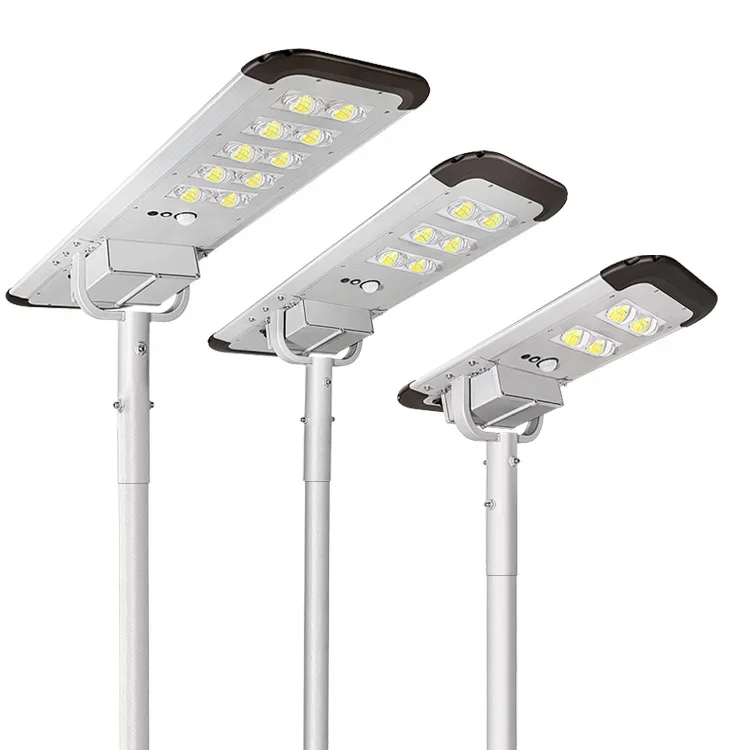 High Efficiency 3 Rainy Days Backup IP65 Integrated LED Solar Street Light 40w 60W 100w With MONO Panel LiFePO4 Battery