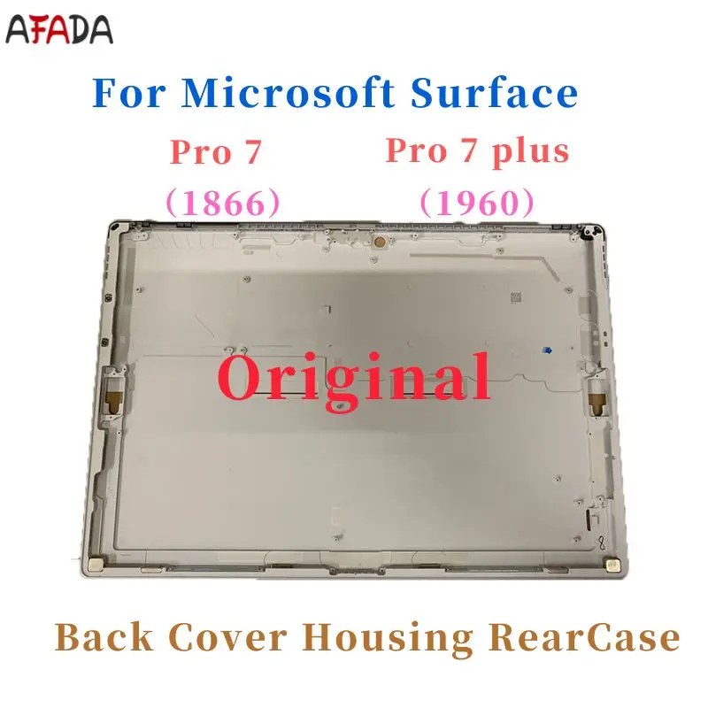 Original  Back Cover Housing For Microsoft Surface Pro7 1866 Pro7 Plus 1960 Rear Housing Cover Replacement Door Case