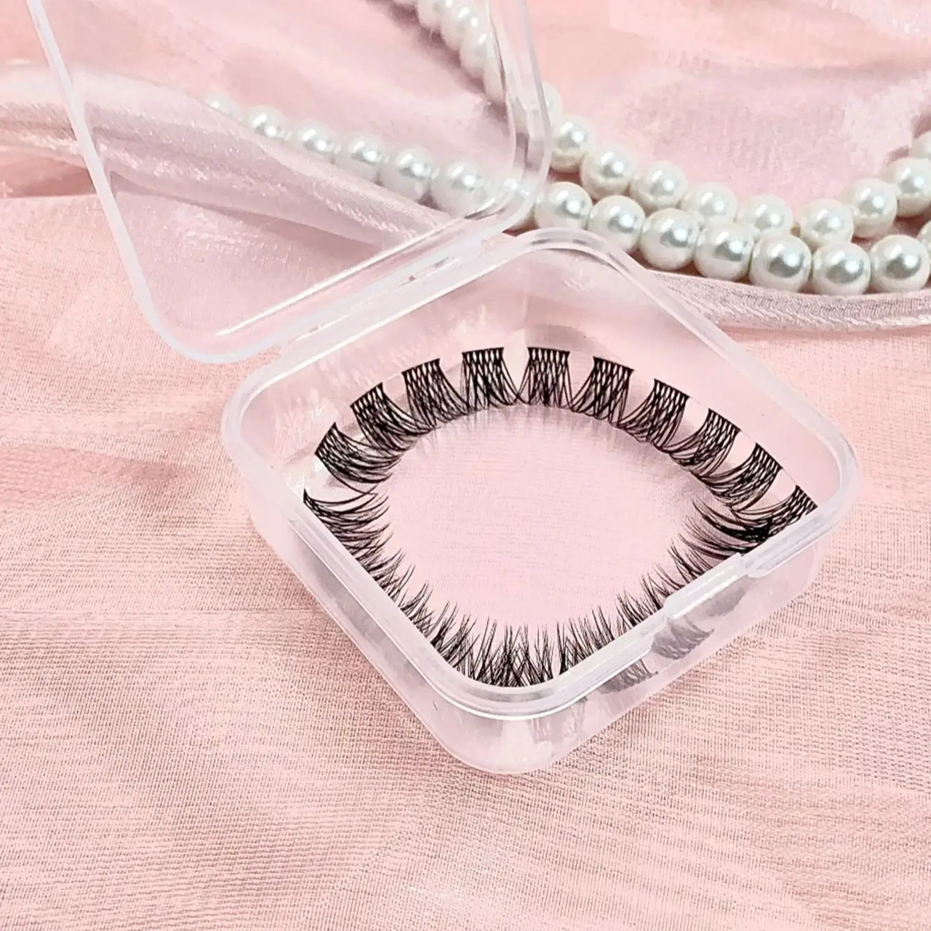 1 Pc 10mm/12mm/14mm/16mm Lash Ribbon Cluster Lashes Diy Eyelashes Extension Segmented False Eyelash