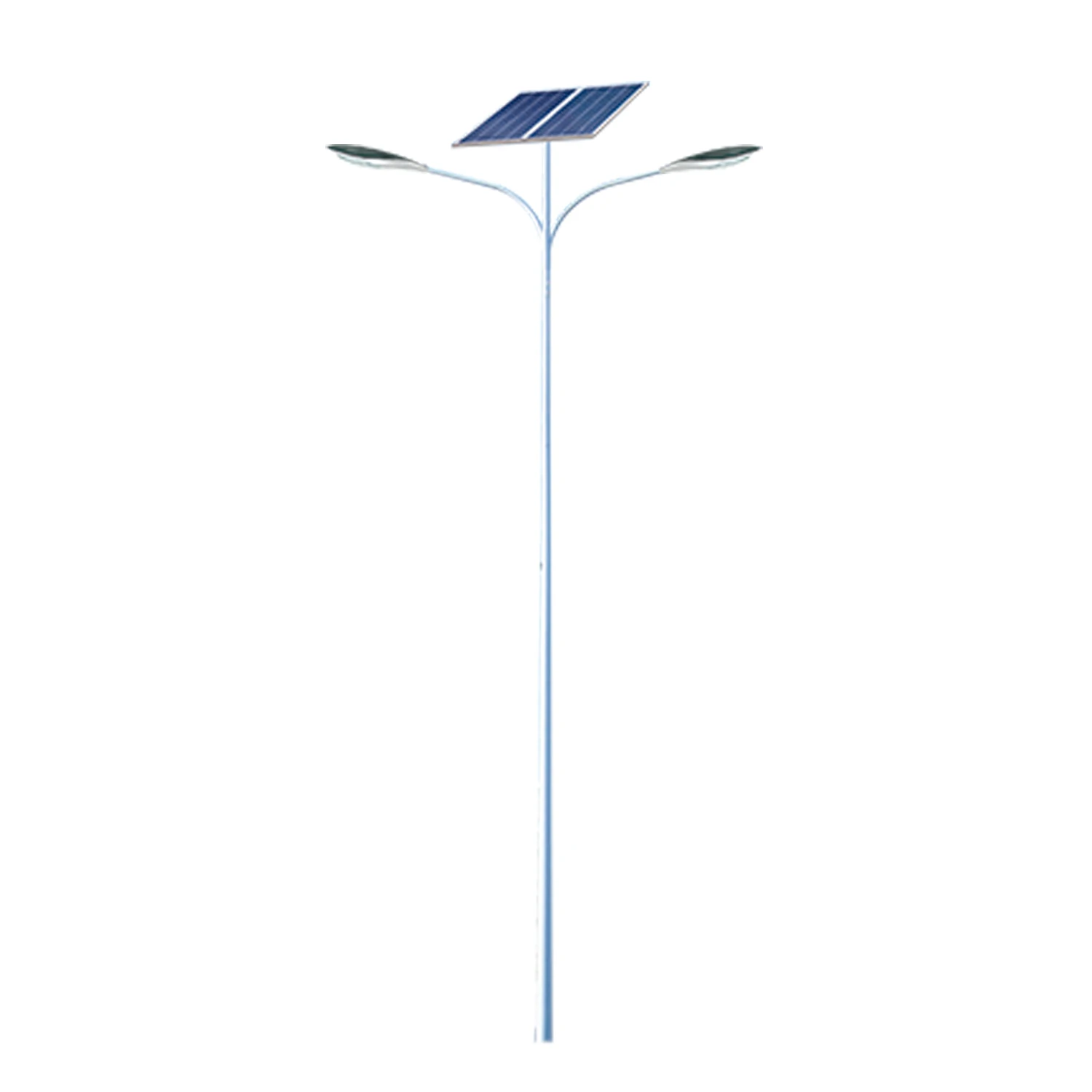 Q235B Hot DIP Galvanized Steel 30W-80W LED IP65 Road Solar Street Light 3-Year Warranty 4100K Neutral White 50000 Hours CRI70