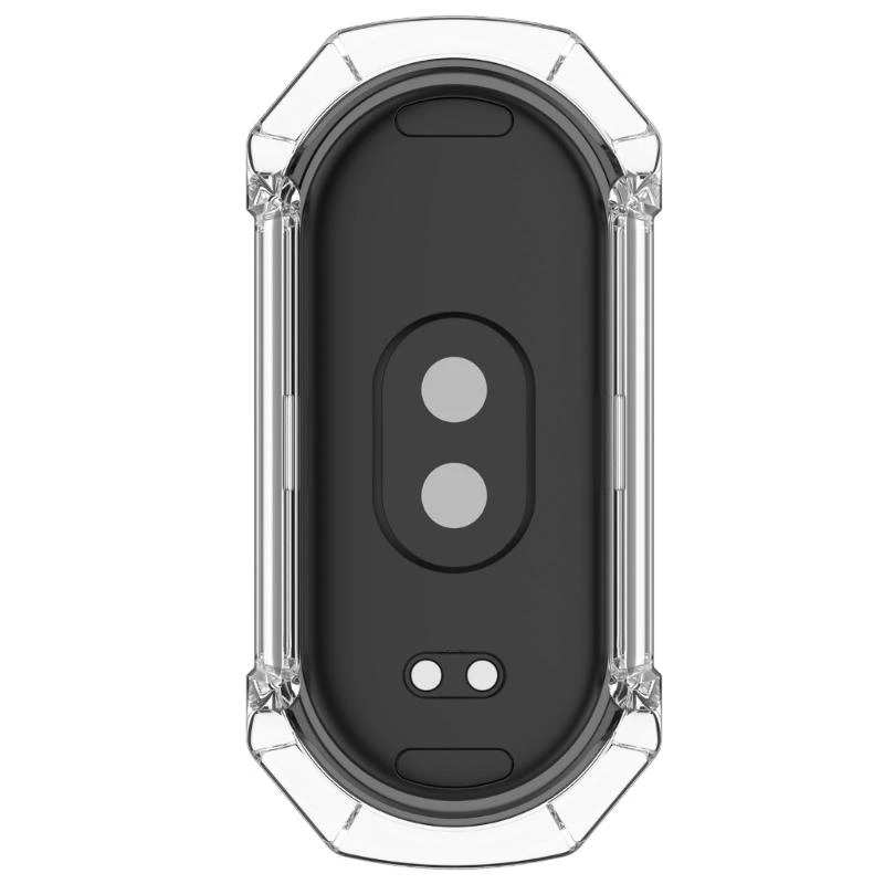 Tempered Glass Film +Case Screen Protector Full Coverage Cover Hard Anti-scratch Frame-Shell Watch Housing For Mi-Band 8