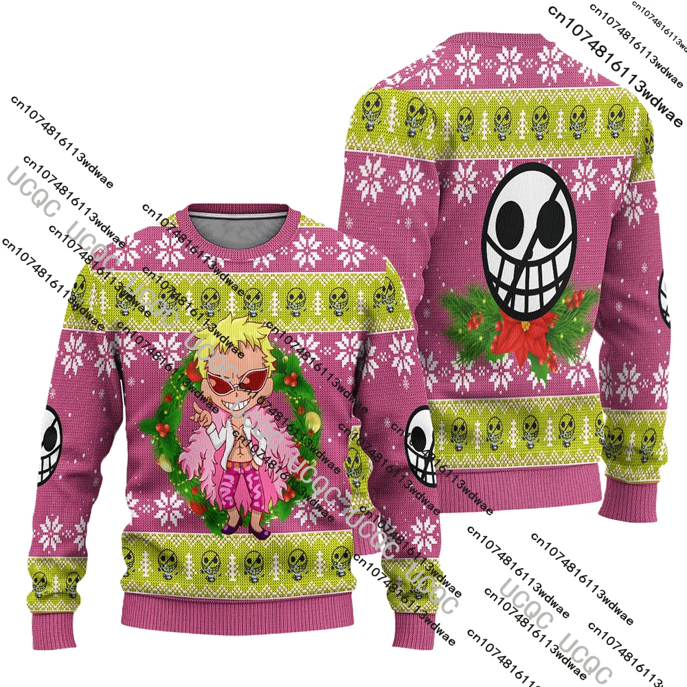 جديد الخريف والشتاء جديد رجل قبيح عيد الميلاد البلوز ثلاثية الأبعاد قطعة واحدة هدية عيد الميلاد تأثيري حلي موضة الشارع الكرتون بلوزات #3