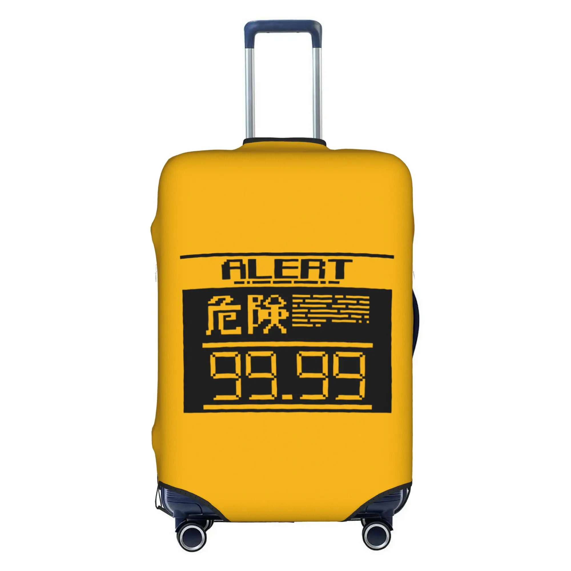 Custom Metal Gear Solid Alert Luggage Cover Elastic Video Game Lover Travel Suitcase Protective Covers Suit For 18-32 inch