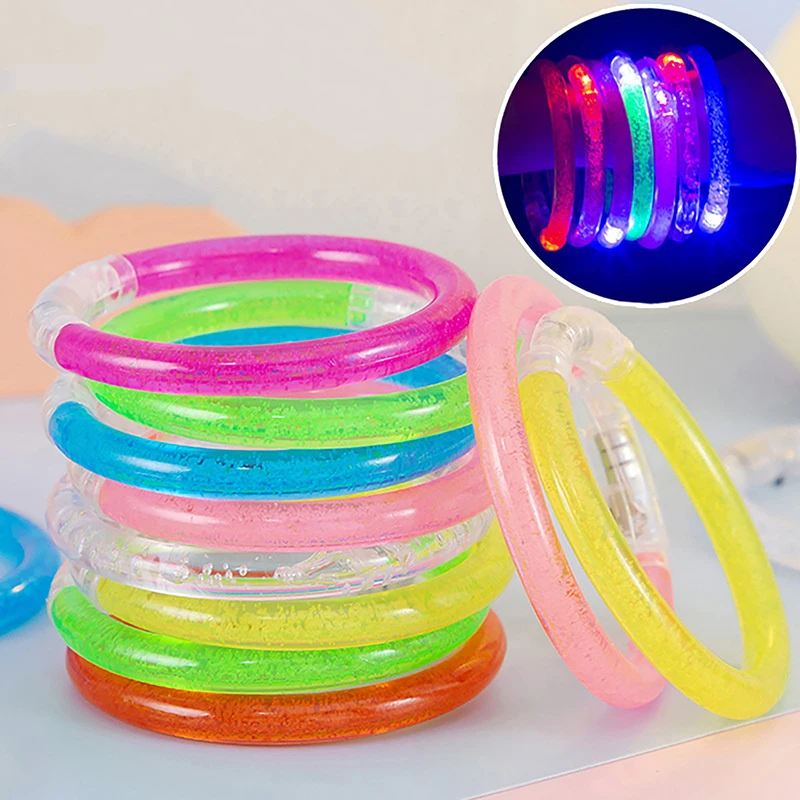 

Glow Sticks Bracelets Flash Colorful Party Luminous Bracelet For Halloween Christmas Party Supplies