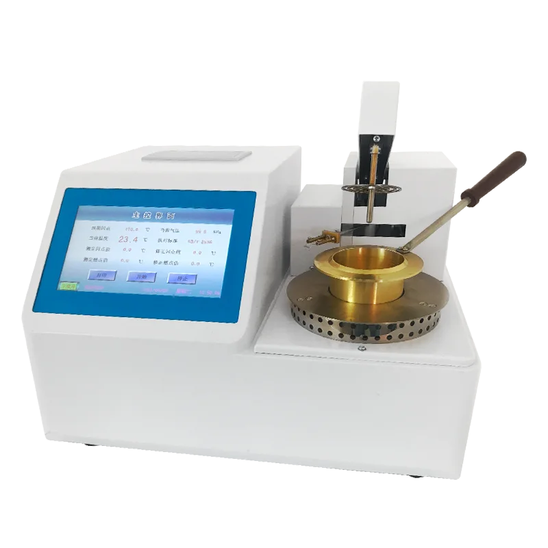 Flash point tester Petroleum products fully automatic closed cup Open cup flash point tester testing equipment