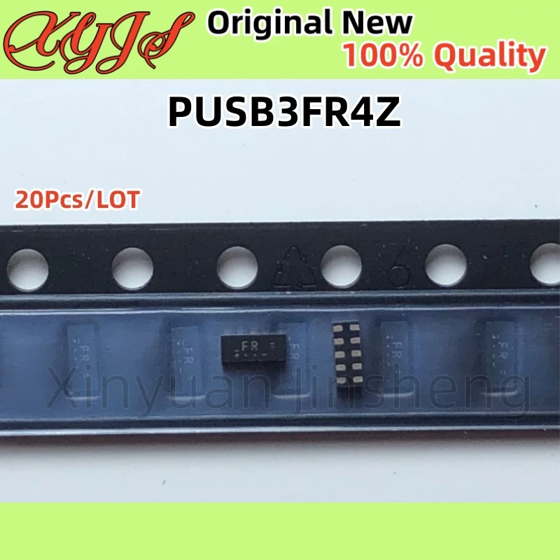 20Pcs/LOT PUSB3FR4Z Marking: FR DFN2510A-10 (SOT1176-1) PUSB3FR4 ESD Protection for Ultra High-Speed Interfaces 100% New Origina