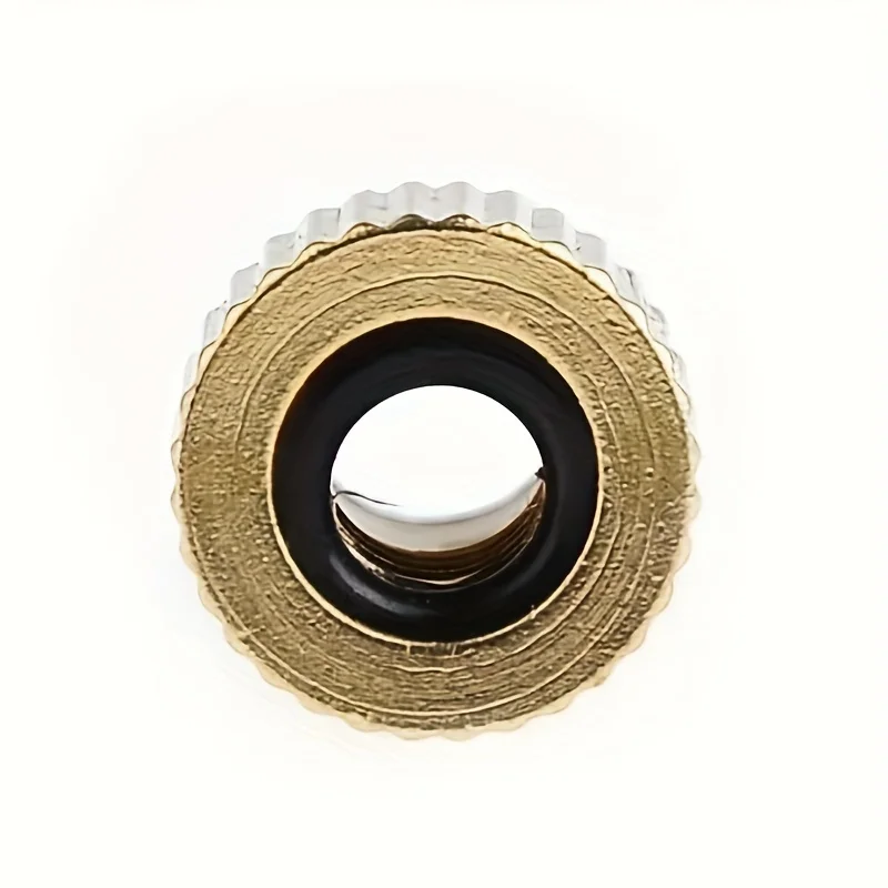 1/2/4/10 Stück Fahrradventil-Adapter für den Außenbereich, zum Umwandeln von Fahrradventilen in Autoventile, ausgestattet mit Dichtungsringen. – Detail 10