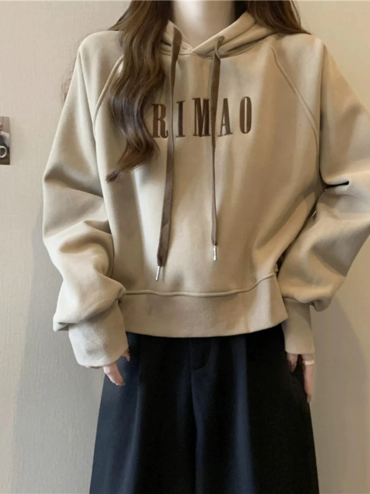 Com capuz novo em hoodies feminino y2k roupas femininas bloqueado emblished uflage padrões cor-bloqueando roupas soltas